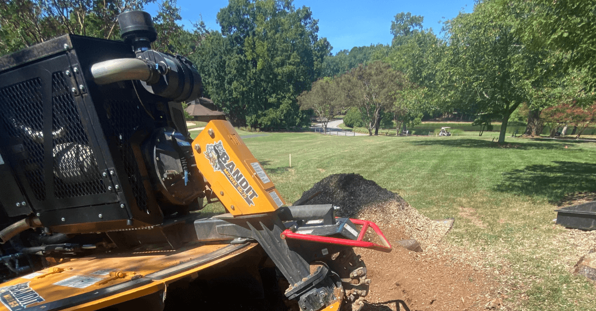 stump grinding duration